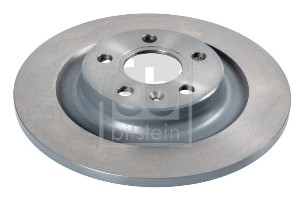 Febi 106353 2x Brake Discs Pair Solid