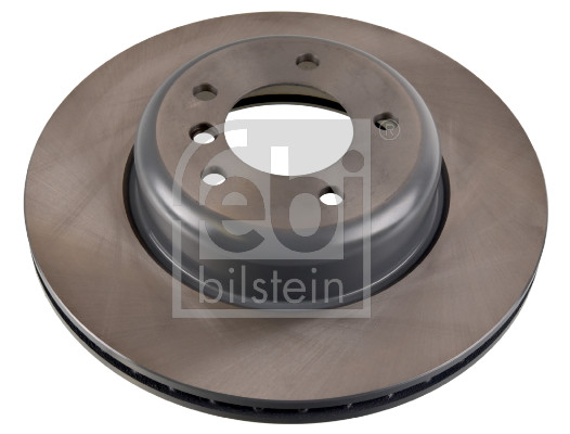 Febi 106492 2x Brake Discs Pair Vented