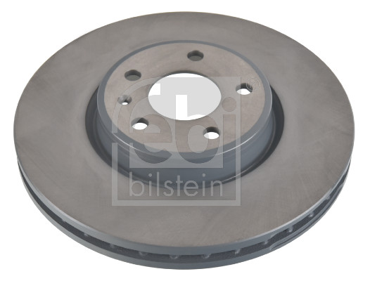 Febi 107505 2x Brake Discs Pair Vented