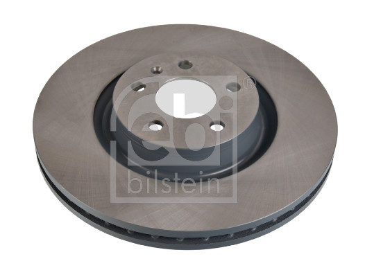 Febi 107506 2x Brake Discs Pair Vented