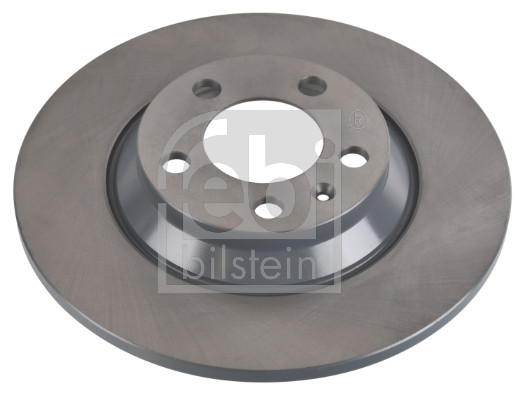 Febi 107508 2x Brake Discs Pair Solid
