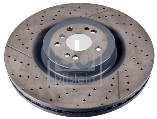 Febi 107723 Brake Disc Single Vented