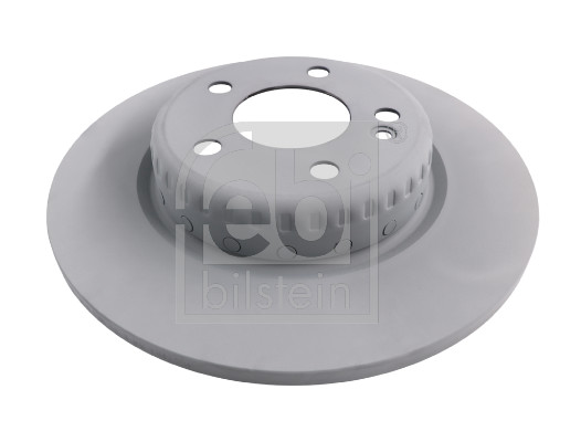 Febi 107726 2x Brake Discs Pair Solid
