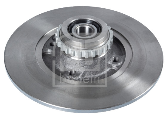 Febi 43986 2x Brake Discs Pair Solid