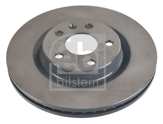 Febi 107518 2x Brake Discs Pair Vented