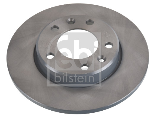 Febi 107710 2x Brake Discs Pair Solid