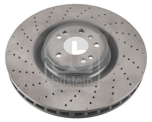 Febi 107711 Brake Disc Single Vented