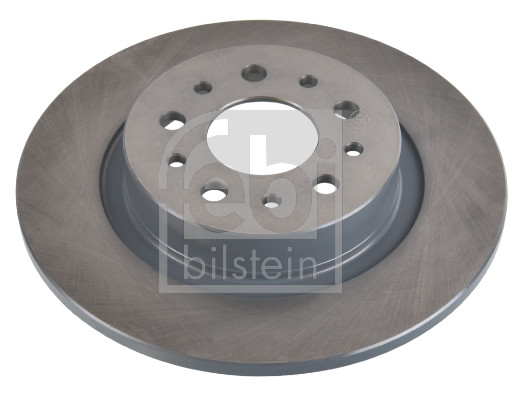 Febi 107714 2x Brake Discs Pair Solid