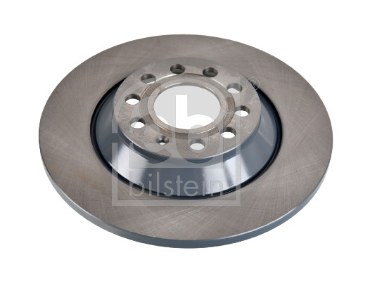 Febi 43873 2x Brake Discs Pair Solid