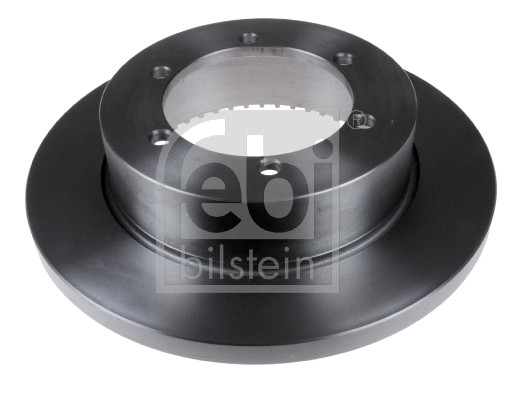 Febi 108118 2x Brake Discs Pair Solid