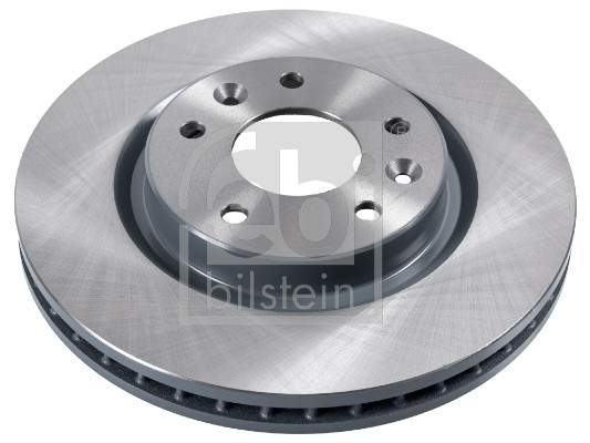 Febi 108392 2x Brake Discs Pair Vented
