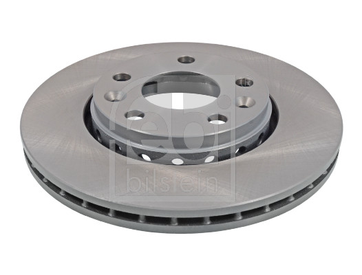 Febi 108405 2x Brake Discs Pair Vented