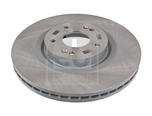 Febi 108408 2x Brake Discs Pair Vented