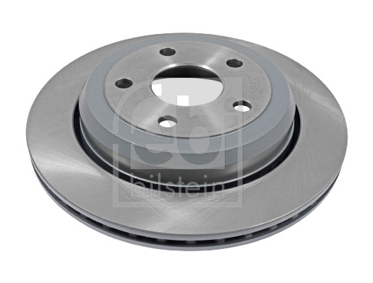 Febi 108409 2x Brake Discs Pair Vented