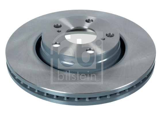 Febi 108413 2x Brake Discs Pair Vented