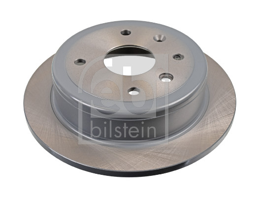Febi 108451 2x Brake Discs Pair Solid