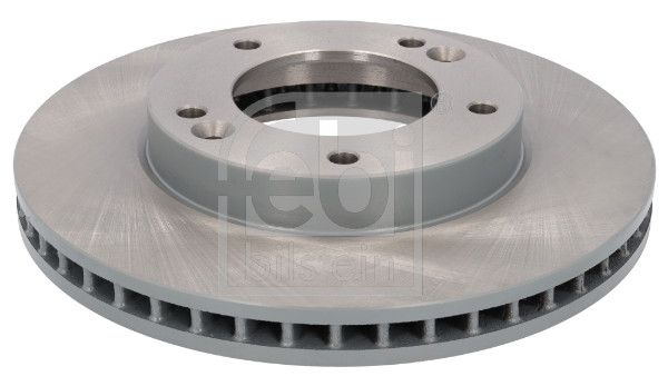 Febi 108452 2x Brake Discs Pair Vented