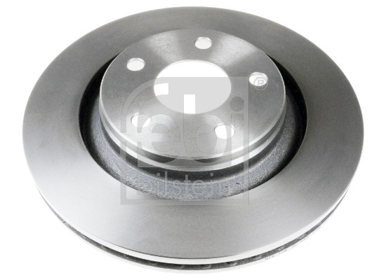 Febi 108461 2x Brake Discs Pair Vented