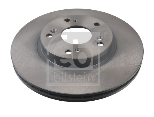 Febi 108474 2x Brake Discs Pair Vented