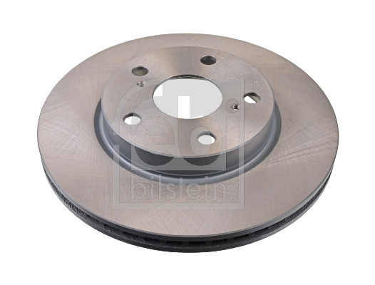 Febi 108481 2x Brake Discs Pair Vented