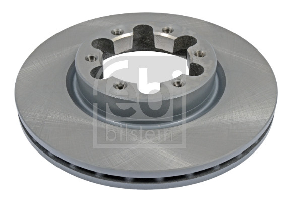 Febi 108492 2x Brake Discs Pair Vented