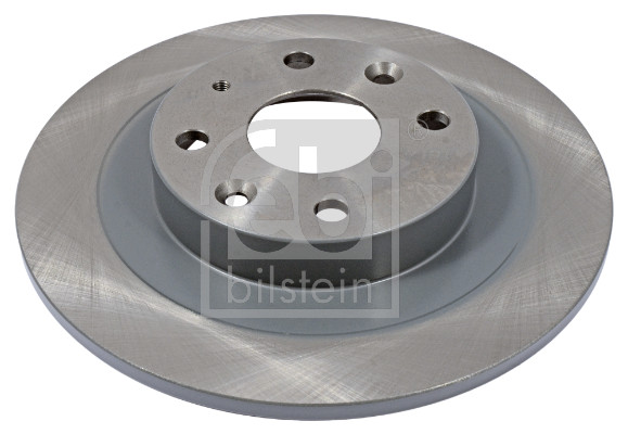 Febi 108493 2x Brake Discs Pair Solid