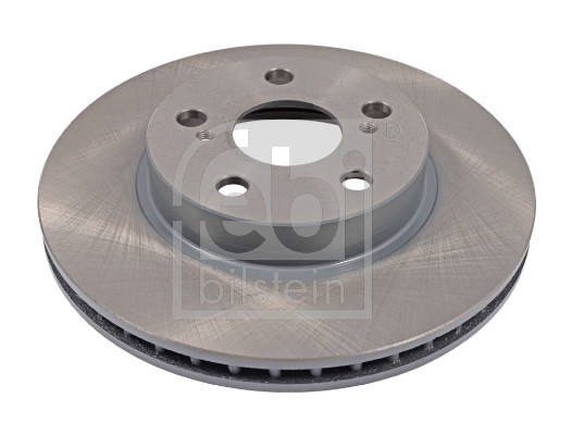 Febi 108496 2x Brake Discs Pair Vented