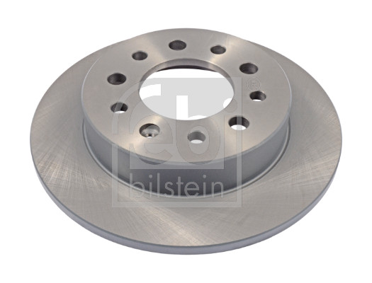 Febi 108512 2x Brake Discs Pair Solid