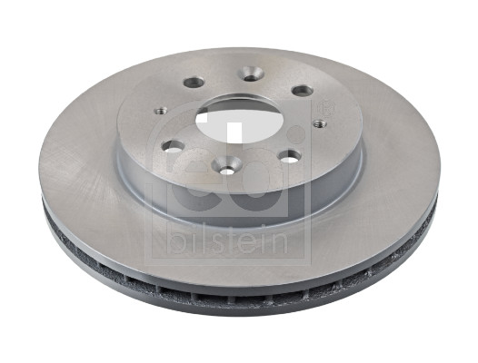 Febi 108517 2x Brake Discs Pair Vented