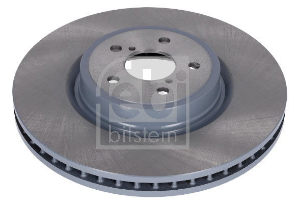 Febi 108520 2x Brake Discs Pair Vented