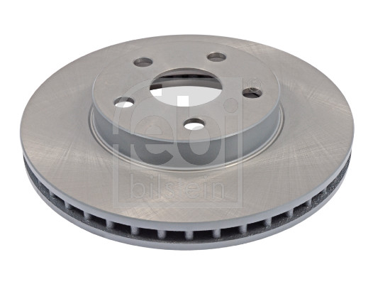 Febi 108527 2x Brake Discs Pair Vented