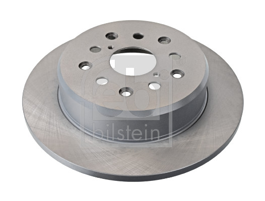 Febi 108535 2x Brake Discs Pair Solid