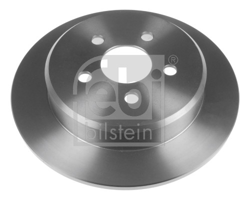 Febi 108541 2x Brake Discs Pair Solid