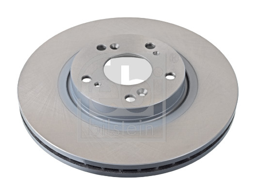 Febi 108543 2x Brake Discs Pair Vented