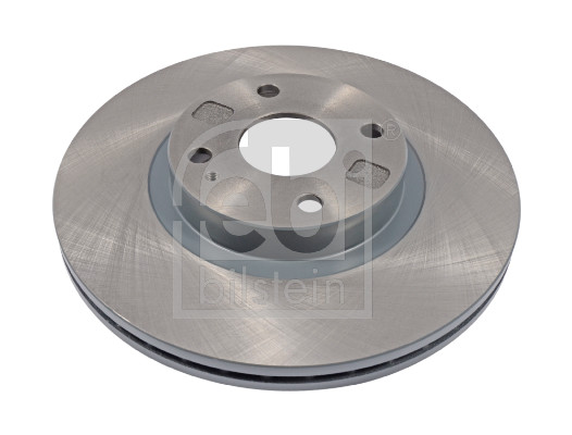 Febi 108544 2x Brake Discs Pair Vented
