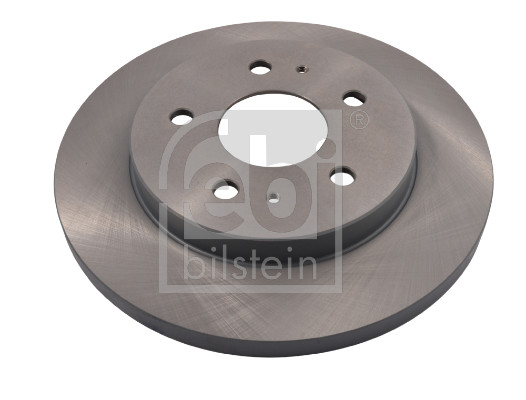 Febi 108547 2x Brake Discs Pair Solid
