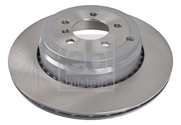 Febi 108548 2x Brake Discs Pair Vented