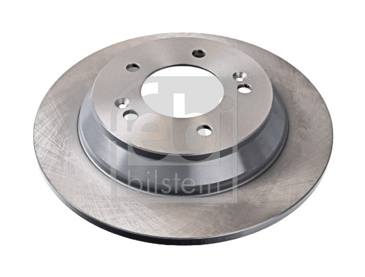 Febi 108550 2x Brake Discs Pair Solid