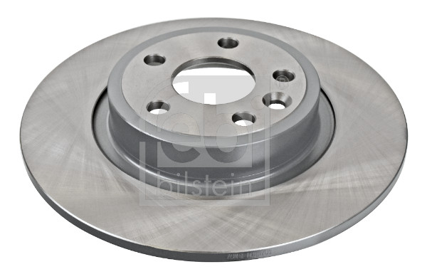 Febi 108577 2x Brake Discs Pair Solid