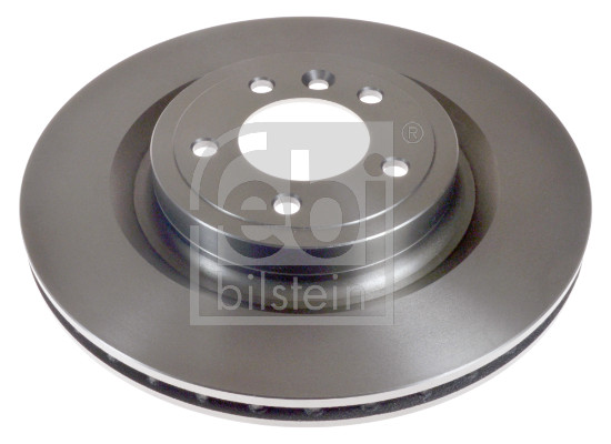 Febi 108581 2x Brake Discs Pair Vented