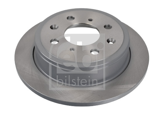 Febi 108586 2x Brake Discs Pair Solid