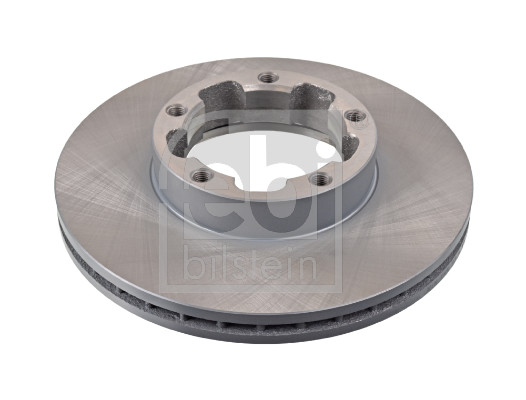 Febi 108605 2x Brake Discs Pair Vented