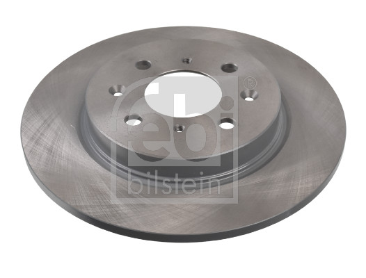 Febi 108610 2x Brake Discs Pair Solid
