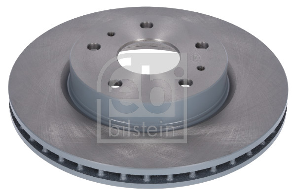 Febi 108614 2x Brake Discs Pair Vented