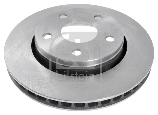 Febi 108621 2x Brake Discs Pair Vented