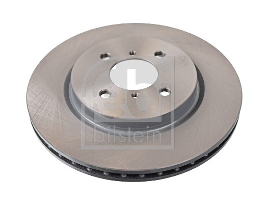 Febi 108626 2x Brake Discs Pair Vented