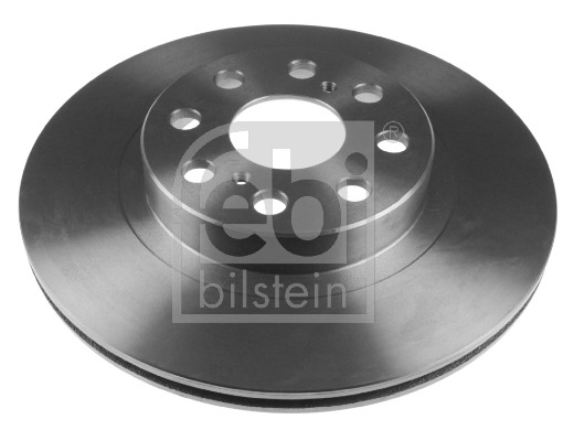 Febi 108630 2x Brake Discs Pair Vented