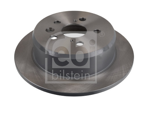 Febi 108639 2x Brake Discs Pair Solid