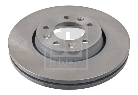 Febi 108651 2x Brake Discs Pair Vented