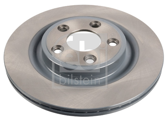 Febi 108660 2x Brake Discs Pair Vented